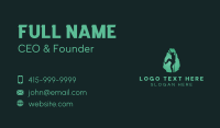 Green Mountaineer Club Business Card Preview