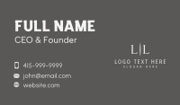 Professional Corporate Agency Business Card Preview