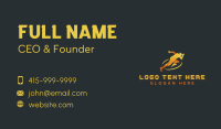 Human Lightning Bolt Business Card Image Preview