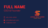 Tech Startup S  Business Card Image Preview