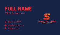 Tech Startup S  Business Card Image Preview