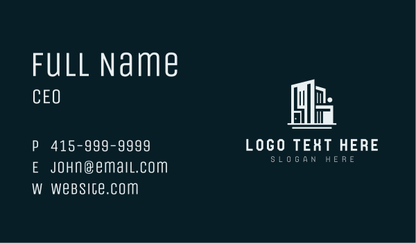 Residential Realty Broker Business Card Design Image Preview