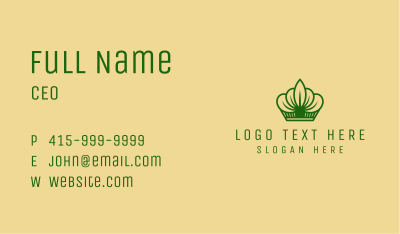Feather Sultan Turban Business Card Image Preview