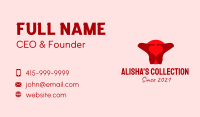 Red High Heels Business Card Image Preview