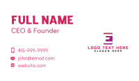 Professional Business Letter E Business Card Design