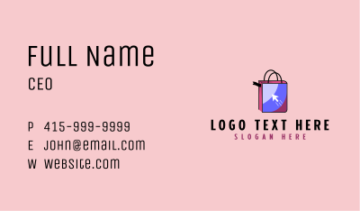 Online Bookstore Shop Business Card Image Preview
