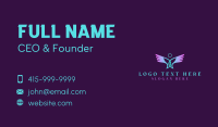 Spiritual Halo Wings Business Card Image Preview