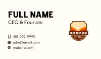 Desert Adventure Shield Business Card Image Preview
