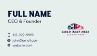 Dispatch Trucker Haulage Business Card Preview