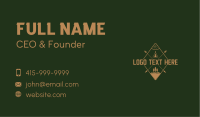 Nature Camping Travel Business Card Image Preview