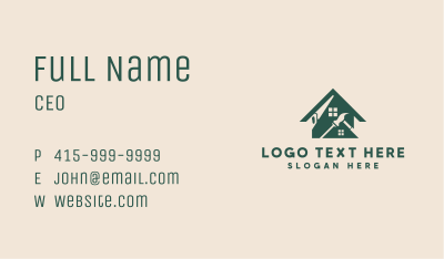 Home Builder Construction Tools Business Card Image Preview