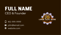 Welder Ironwork Fabrication Business Card Image Preview