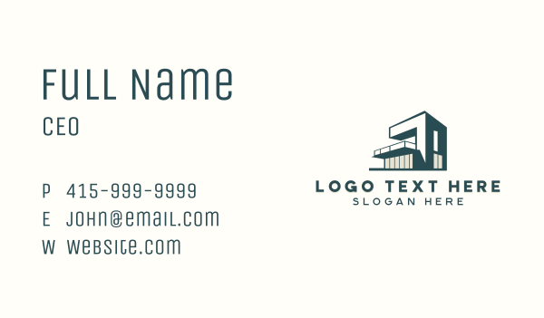 Property Architecture Realtor Business Card Design Image Preview