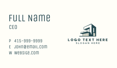 Property Architecture Realtor Business Card Image Preview