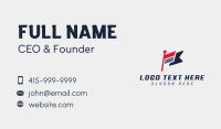 Nationality Veteran Flag  Business Card Preview