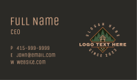 Forest Cabin Renovation Business Card Image Preview