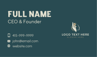 Hand Face Wellness Business Card Image Preview