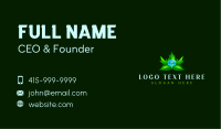 Nature Leaves Dew Business Card Image Preview