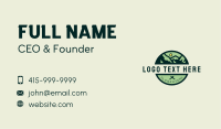 Outdoor Forest Mountain  Business Card Image Preview