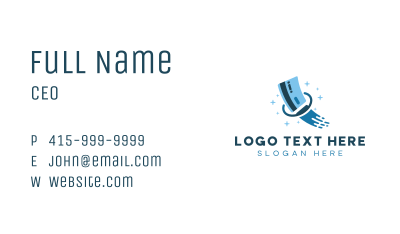 Credit Card Loan Business Card Image Preview