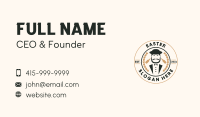 Bistro Bartender Badge Business Card Design