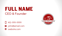 Race Car Automobile Business Card Preview