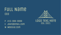 Construction Bridge Structure Business Card Image Preview