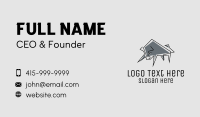 Minimal Gray Bull Business Card Preview