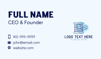 Linen Cotton Spool Business Card Preview