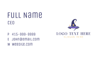 Magic Wizard Hat Business Card Image Preview