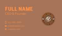 Coffee Bean Cafe Business Card Preview