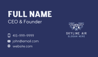 Aerial Drone Camera Business Card Design