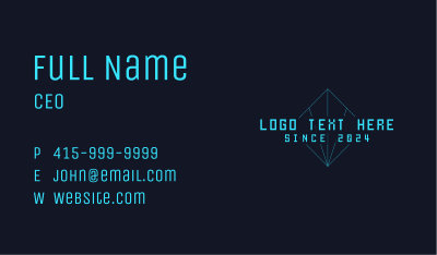 Pixel Tech Software Business Card Image Preview