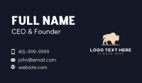 Bull Buffalo Steakhouse  Business Card Image Preview