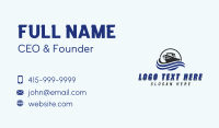 Boat Transport Ferry Business Card Design