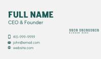 Generic Texture Wordmark Business Card Image Preview