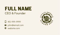 Hammer Chisel Carpentry Business Card Design