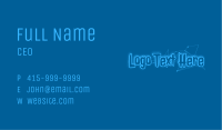 Lightning Power Glow  Business Card Image Preview