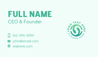 Humanitarian Hand Foundation Business Card Design