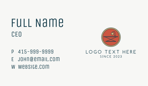 Office Table Emblem  Business Card Design Image Preview