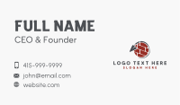 Masonry Bricklaying Contractor Business Card Design
