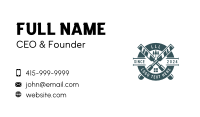 Chisel Woodwork Craft Business Card Preview