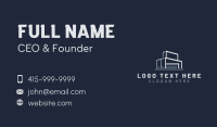 Architectural Warehouse Facility Business Card Design