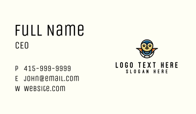 Baby Owl Business Card Image Preview