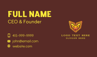 Colorful Wild Lion Business Card Design