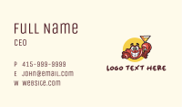 Crab Martini Bar  Business Card Image Preview