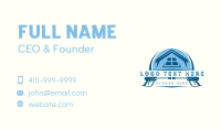 Cleaning Pressure Washer Business Card Design