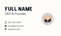 Mountaineer Adventure Sun Business Card Image Preview