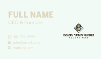 Military Skull Knife Business Card Preview