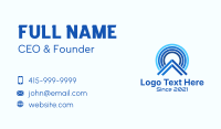Blue Signal House  Business Card Image Preview